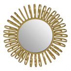 Trento Wall Mirror - Round - Gold Multi Ring Design