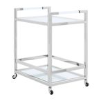 Vogue Butler Trolley - Glass and Chrome