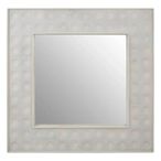 Satara Wall Mirror - Square - White Mango Wood