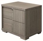 Tivoli Bedside Cabinet - RHF - Grey Wood