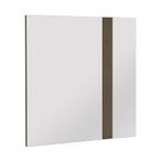 Matera Wall Mirror - Wood Grain