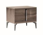 Matera Bedside Cabinet - 2 Drawer - Wood Grain