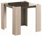 Teodora Lamp Table - Brown Gloss