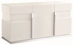 Canova Large Sideboard - 3 Door - 175cm - White Gloss