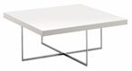 Canova Square Coffee Table - White Gloss