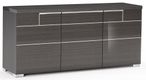 Versilia Large Sideboard - 3 Door - Black