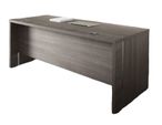 Tivoli Office Desk - 180cm - Grey Wood