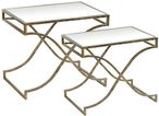 Madison Side Tables - Champagne Gold - Set of 2