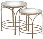 Ethan Nest of Tables - Antique Gold - Set of 2