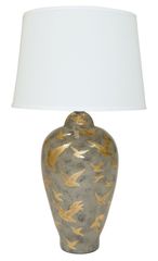 Ashford Ceramic Table Lamp - Charcoal Grey - Large