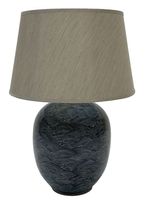 Blue Waves Ceramic Table Lamp