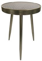 Adelina Sleek Side Table - Distressed