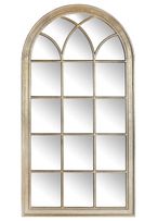 Isabella Wall Mirror - Gold and Champagne - Arch - 94cm x 175cm