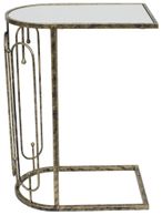 Estela Sofa Side Table - Antique Gold