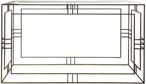 Laurant Console Table - Antique Gold and Glass