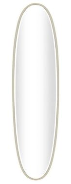 Blair Wall Mirror - Champagne - Oval - 36cm x 137.5cm