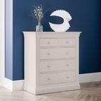 Clermont Chest of Drawers - 3+2 Drawer - Soft Grey