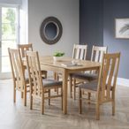 Cotswold Extending Dining Table - 140cm-180cm - 4-6 Seater - Oak