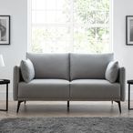 Rohe Sofa - 2 Seater - Grey Fabric