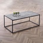 Staten Coffee Table - 110cm - Concrete