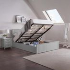 Maine Ottoman Storage Bed - Grey - Sizes Available