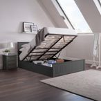 Maine Ottoman Storage Bed - Black - Sizes Available