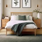 Belton Spindle Bed - Oak - Sizes Available