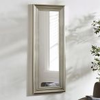 Tokyo Wall Mirror - Rectangular - Tall - Pewter - 45cm x 115cm