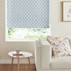Cath Kidston Roller Blind - Button Spot Blue