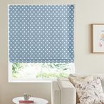 Cath Kidston Roman Blind - Button Spot Blue
