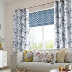 Cath Kidston Curtain - Birds and Roses Blue