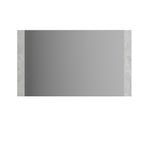 Modern Mara Wall Mirror - 138cm - White