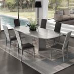 Mia Dining Table - 10 Seater - 250cm - Grey