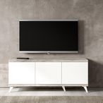 Modern Treviso Storage TV Unit - 151cm - White