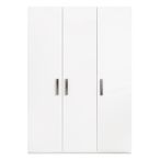 Modern Mara Wardrobe - 3 Door - White