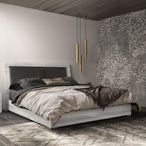 Mia Bed - Grey - Sizes Available