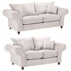 Windsor Sofa Set - Fullback - Stone - 3+2 Seater