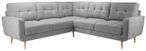 Aurora Corner Sofa - Grey - Large