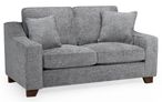 Nebraska Sofa - Slate Grey Fabric - 2 Seater
