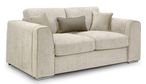Naples Sofa - Beige Fabric - 2 Seater