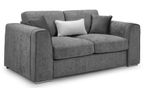 Naples Sofa - Grey Fabric - 2 Seater