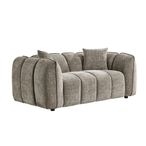 Venice Sofa - Mocha Fabric - 2 Seater