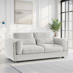 Bari Sofa - Beige Fabric - 3 Seater