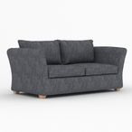Kendle Sofa Bed - Piero Thunderstorm Fabric - 2 Seater