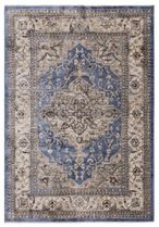 Classic Heritage Sovereign Medallion Rug - Blue - 120cm x 166cm