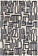Contemporary Design Mason Rug - Script - Sizes Available