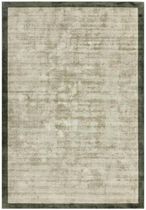 Contemporary Plain Blade Rug - Border 05 - Sage Olive - Sizes Available