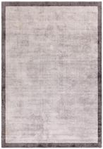 Contemporary Plain Blade Rug - Border 08 - Silver Grey - Sizes Available