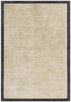 Contemporary Plain Blade Rug - Border 10 - Putty Charcoal - Sizes Available