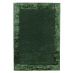 Contemporary Plain Ascot Rug - Green - Sizes Available